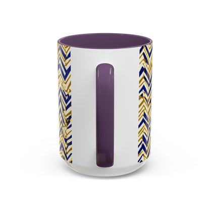 boostlete-boost-mode-pattern-ekg-line-art-0091 — Accent Mug 11oz/15oz