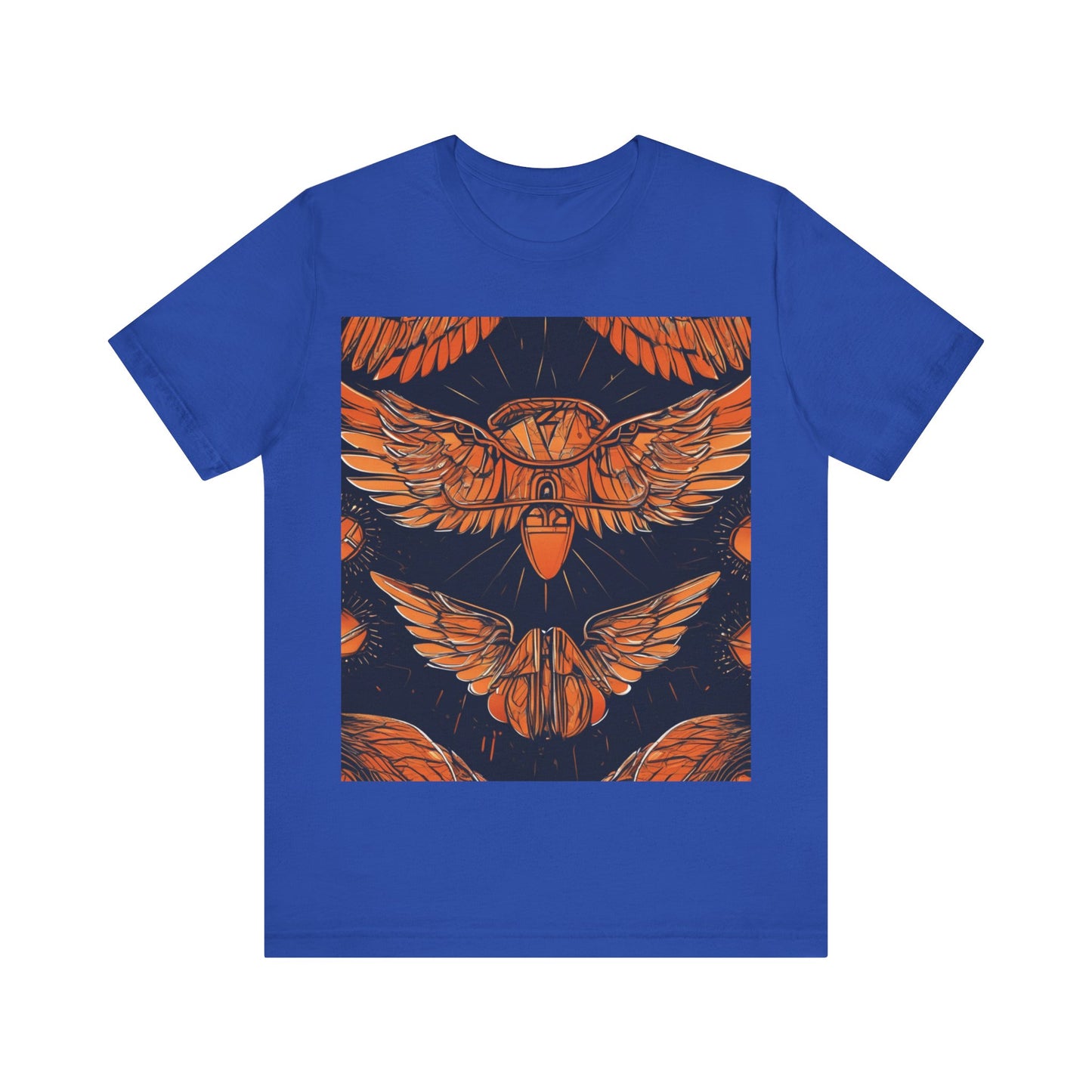 boostlete-field-day-icon-wings-soft-geometric-0298 — Unisex Jersey Short Sleeve (B+C 3001)