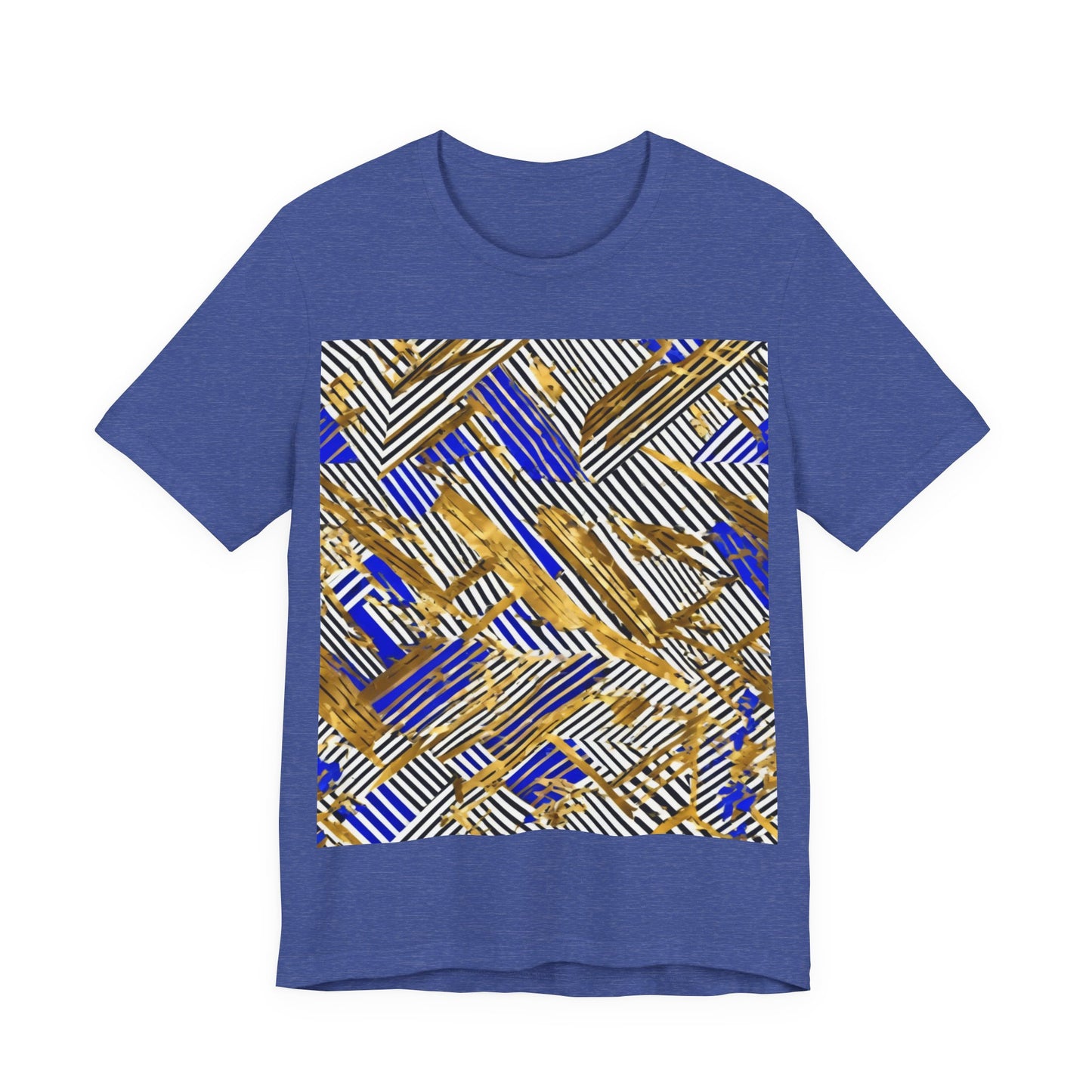 boostlete-boost-mode-pattern-diagonal-monoline-0015 — Unisex Jersey Short Sleeve (B+C 3001)