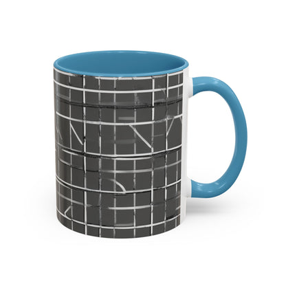 boostlete-rise-grind-pattern-plate-number-monoline-0291 — Accent Mug 11/15oz