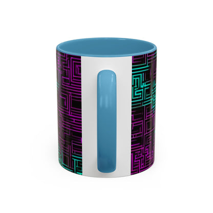 boostlete-boost-mode-pattern-plate-number-monoline-0079 — Accent Mug 11oz/15oz