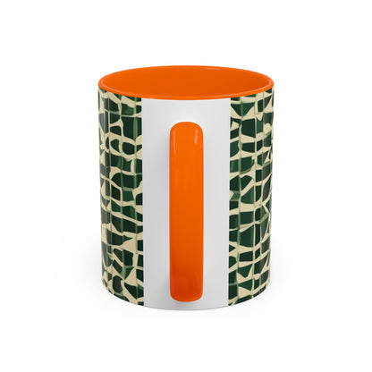 boostlete-iron-intent-pattern-plate-number-isometric-0099 — Accent Mug 11oz/15oz