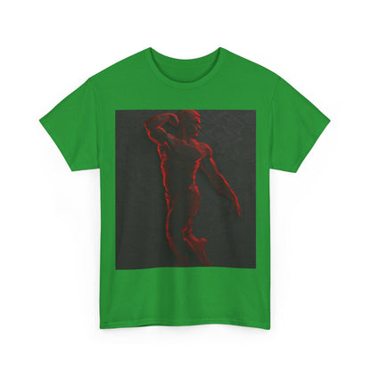 boostlete-rise-grind-scene-yogi-3d-isometric-0204 — Unisex Heavy Cotton Tee (Gildan 5000)