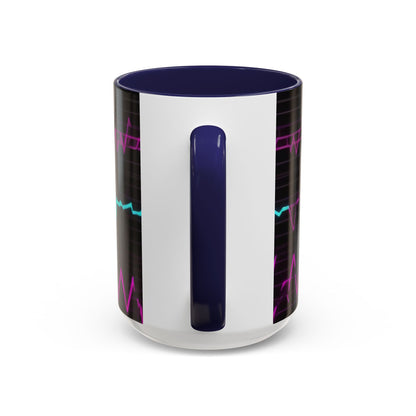 boostlete-boost-mode-pattern-ekg-modern-0111 — Accent Mug 11oz/15oz