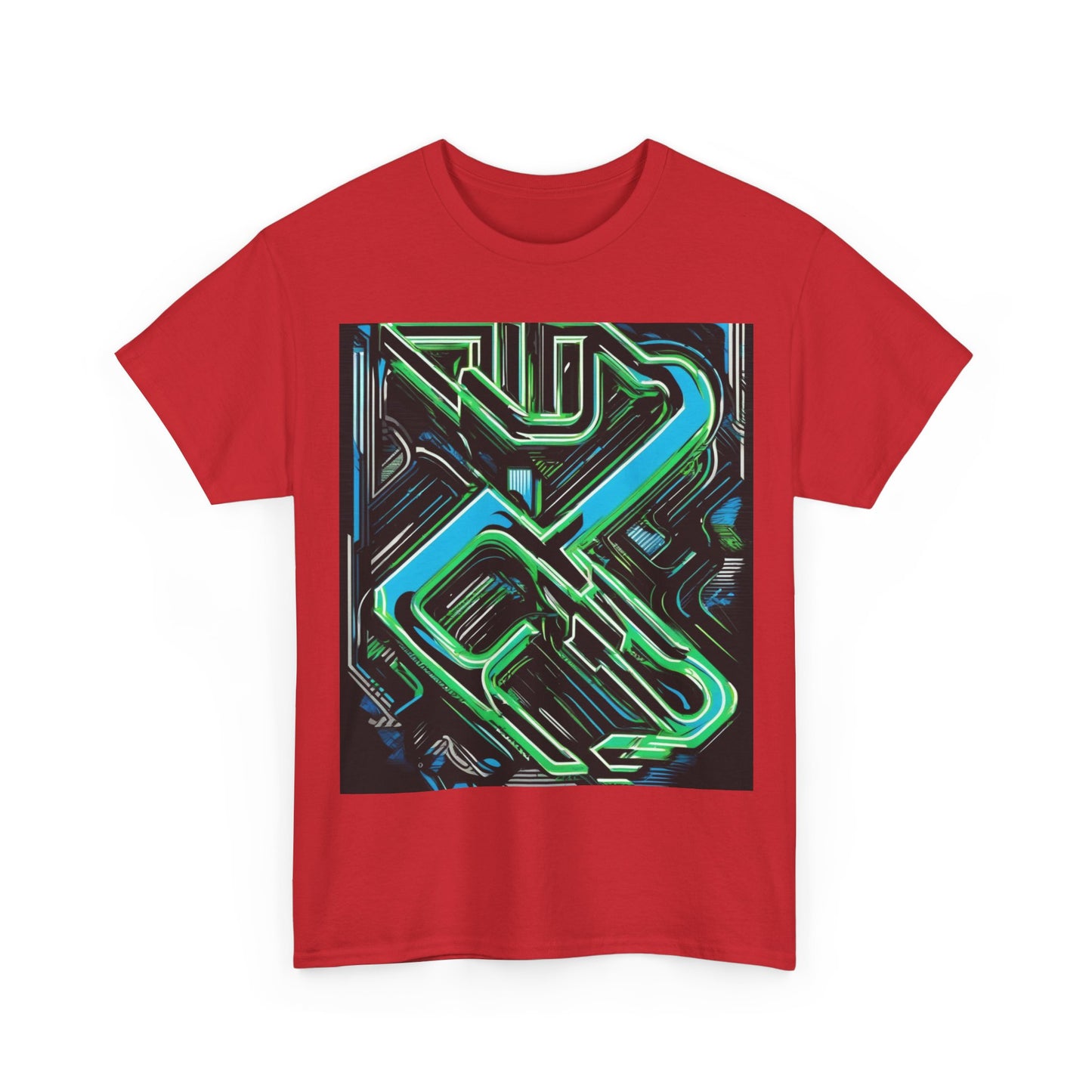 boostlete-boost-mode-type-constancia-gana-diagonal-badge-0185 — Unisex Heavy Cotton Tee (Gildan 5000)