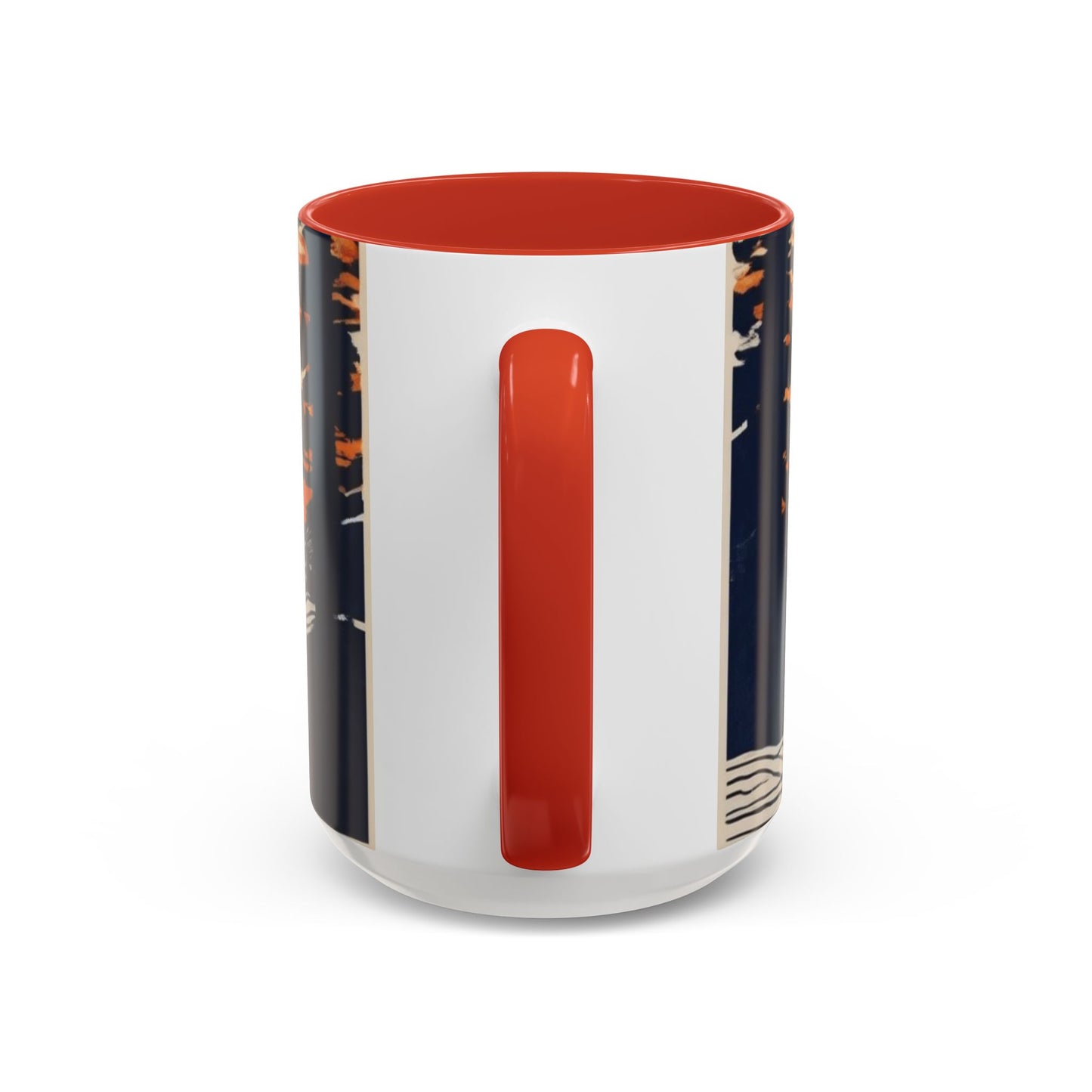 boostlete-iron-intent-scene-trail-glitch-badge-0100 — Accent Mug 11oz/15oz