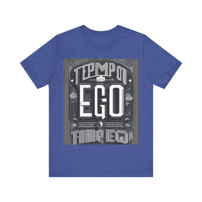 boostlete-mile-by-mile-type-tempo-over-ego-banner-modern-0093 — Unisex Jersey Short Sleeve (B+C 3001)