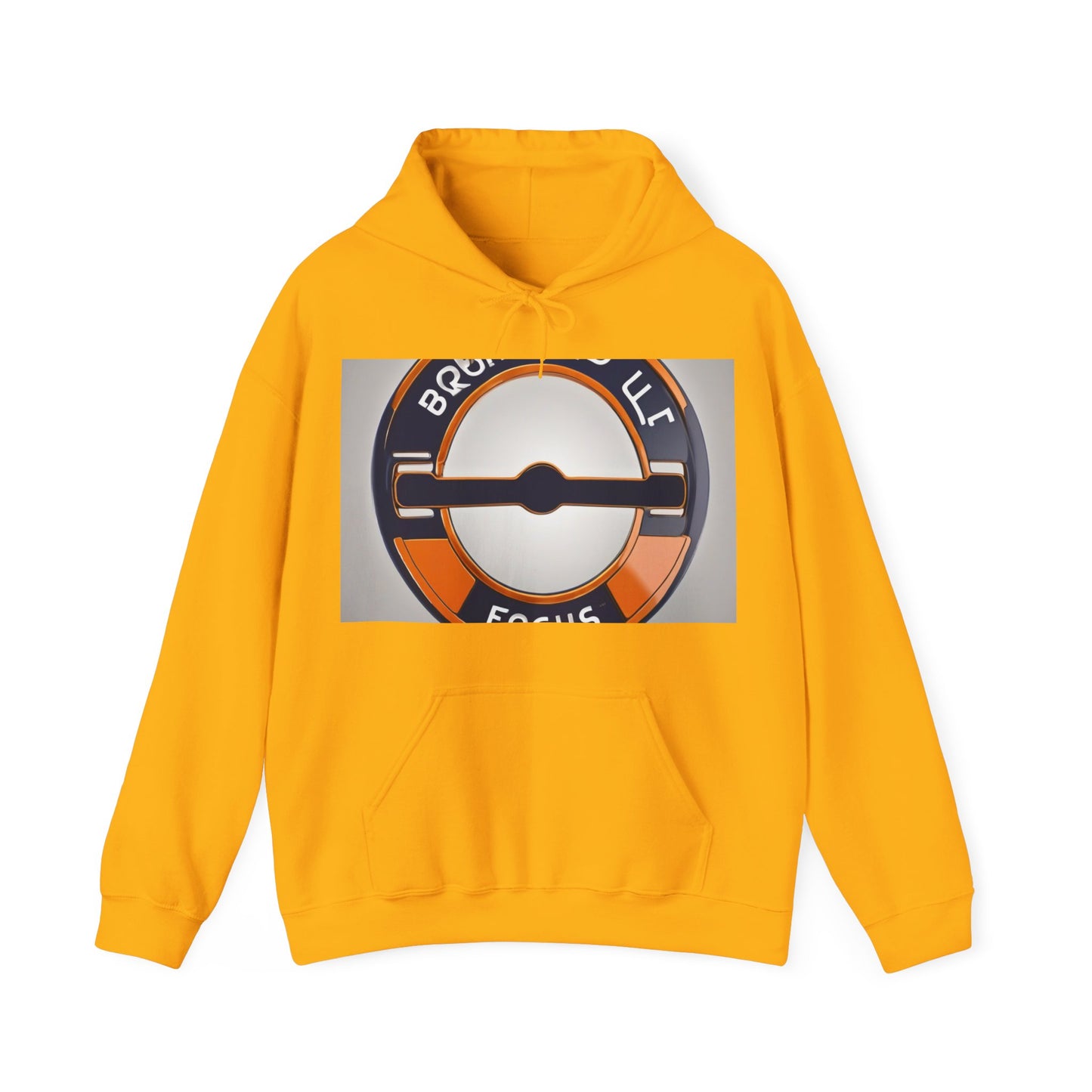 boostlete-quiet-power-icon-barbell-3d-athletic-0038 — Unisex Heavy Blend Hooded Sweatshirt (Gildan)