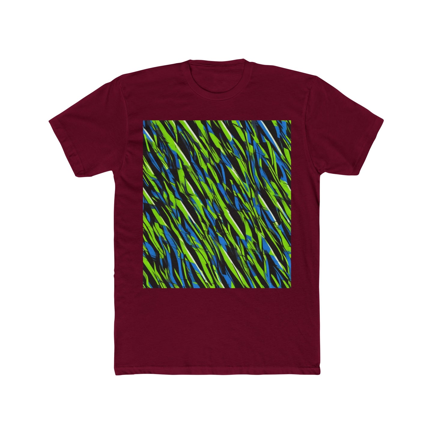 boostlete-iron-intent-pattern-sprint-vector-0219 — Unisex Cotton Crew Tee (NL 3600)