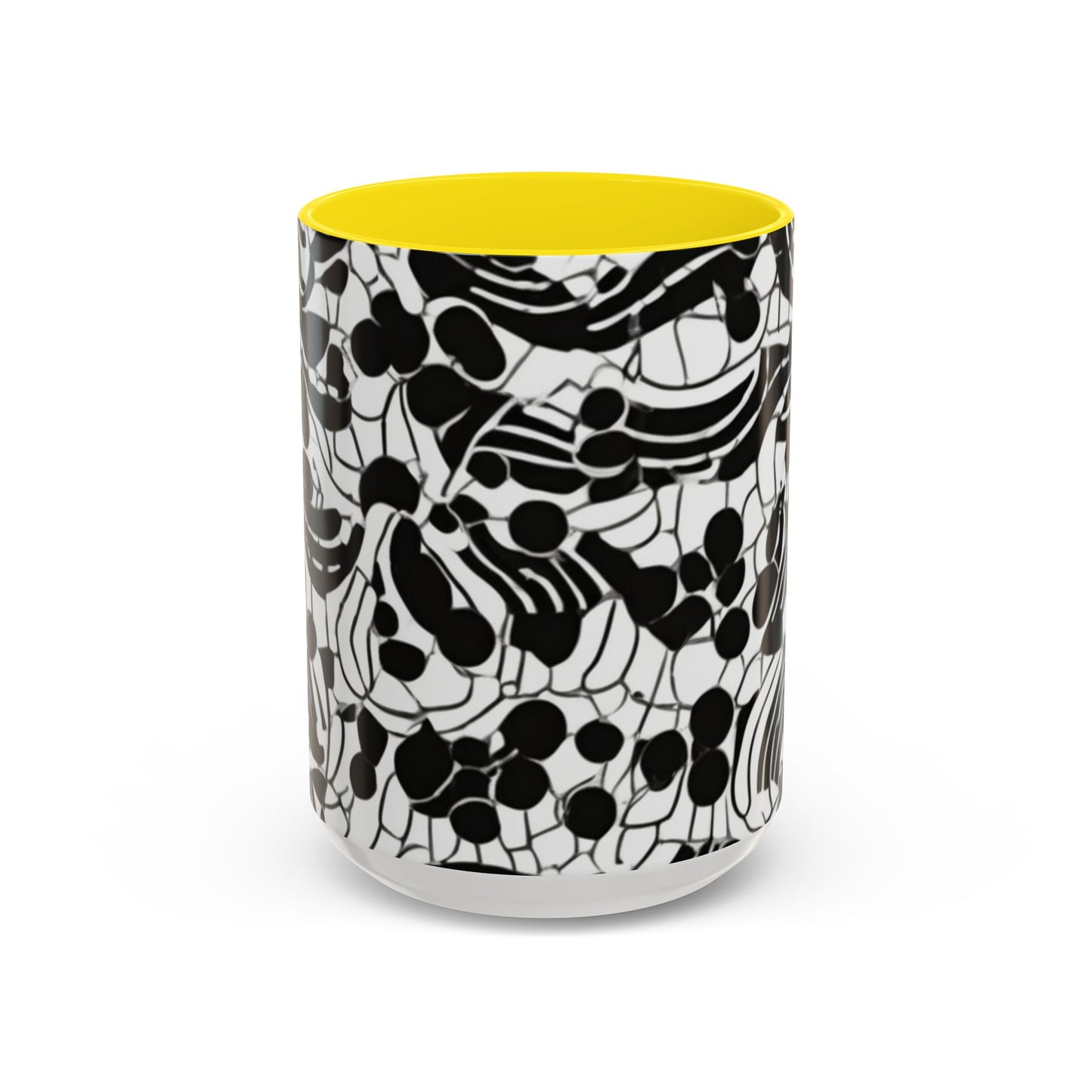 boostlete-rise-grind-pattern-dotted-line-art-0483 — Accent Mug 11/15oz