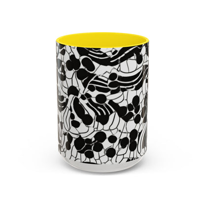 boostlete-rise-grind-pattern-dotted-line-art-0483 — Accent Mug 11/15oz