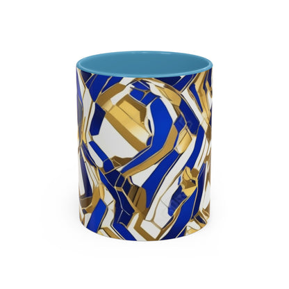 boostlete-boost-mode-pattern-hex-athletic-0611 — Accent Mug 11/15oz