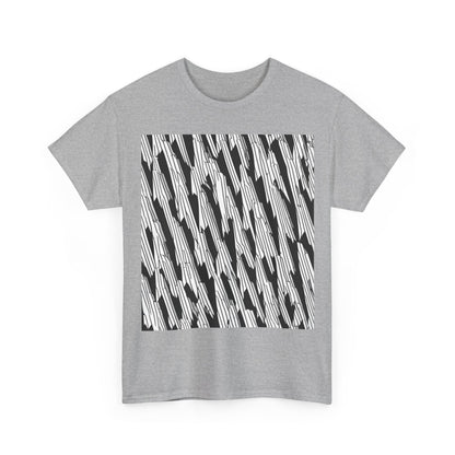 boostlete-iron-intent-pattern-micro-isometric-0199 — Unisex Heavy Cotton Tee (Gildan 5000)