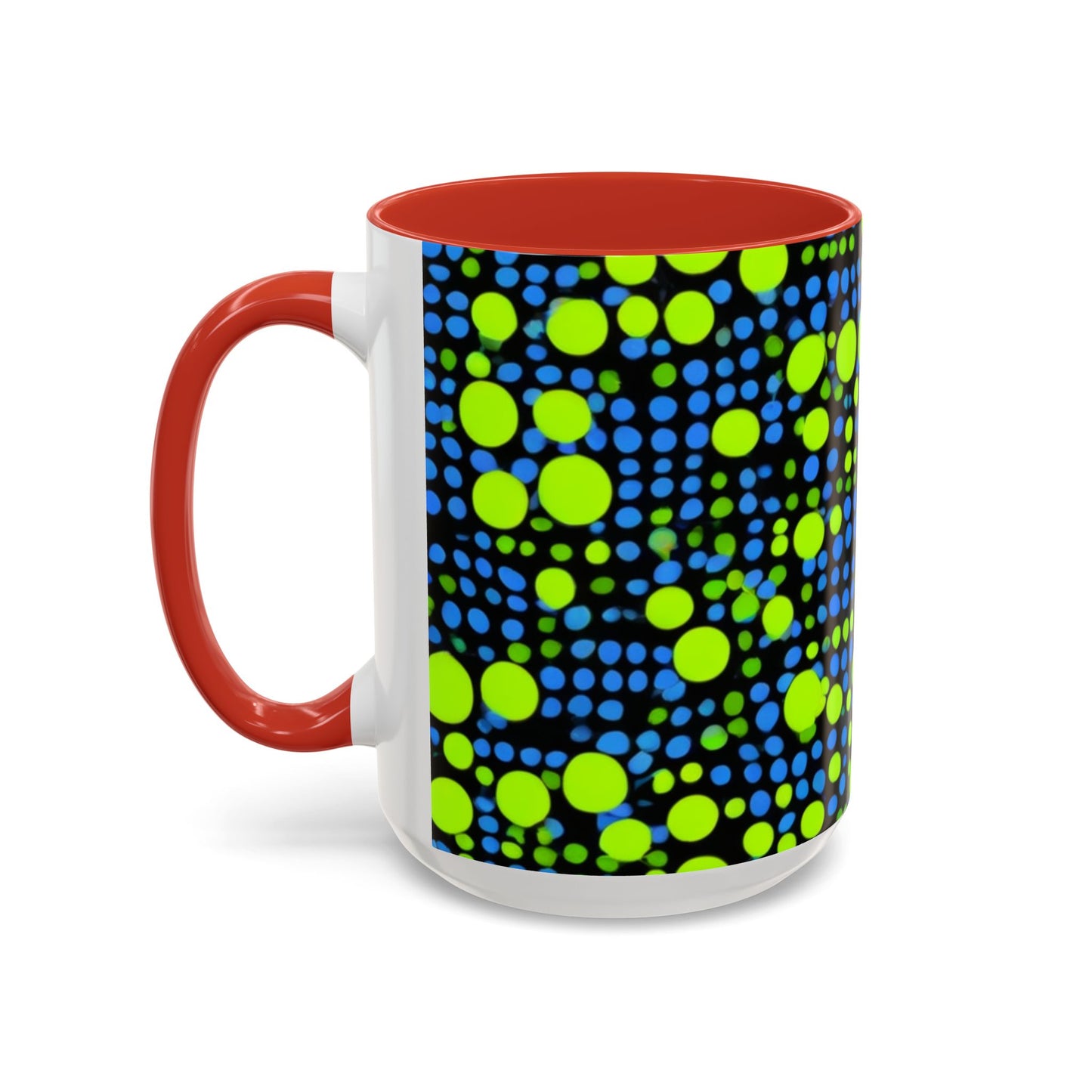 boostlete-mile-by-mile-pattern-dotted-geometric-0071 — Accent Mug 11oz/15oz