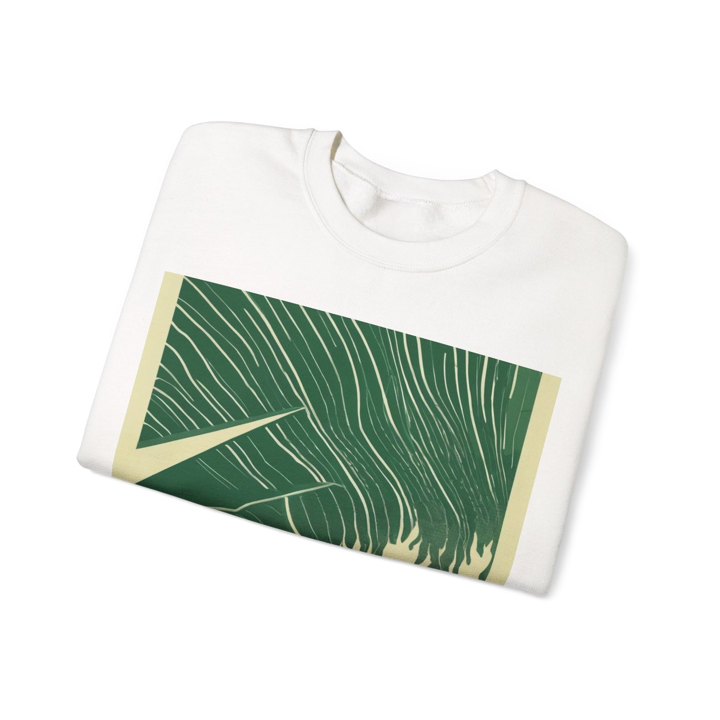 boostlete-mile-by-mile-icon-swimmer-motion-isometric-0078 — Unisex Heavy Blend Crewneck Sweatshirt (Gildan)