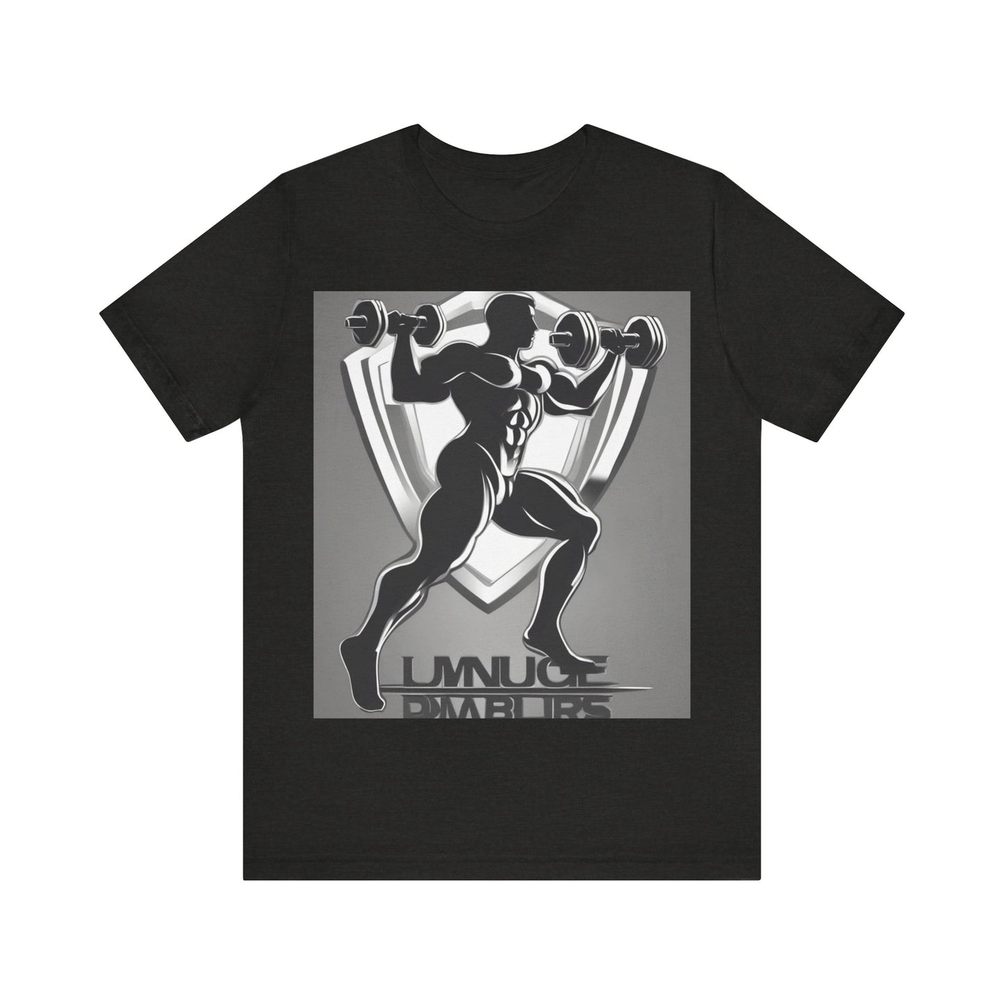 boostlete-mile-by-mile-scene-lunge-3d-athletic-0020 — Unisex Jersey Short Sleeve (B+C 3001)