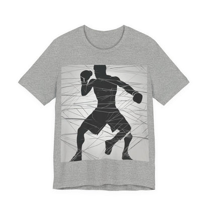 boostlete-mile-by-mile-scene-boxer-motion-geometric-0028 — Unisex Jersey Short Sleeve (B+C 3001)