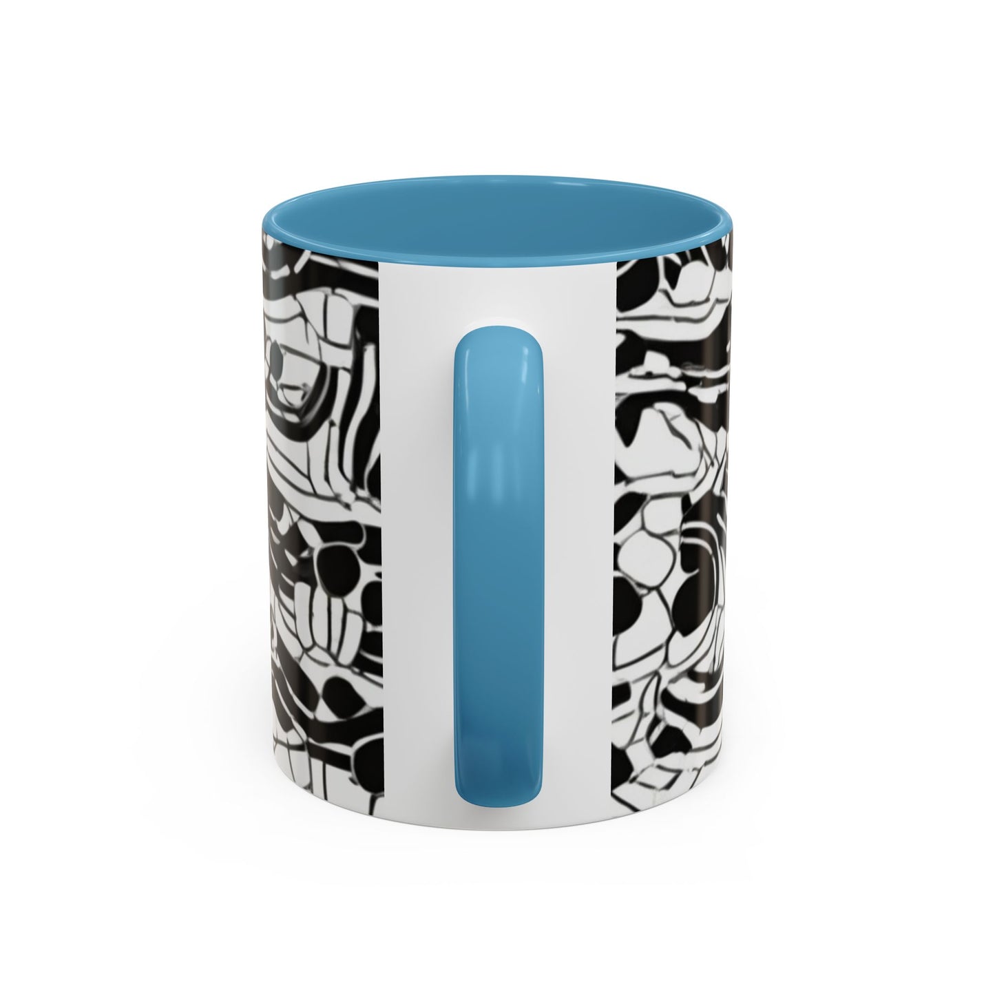 boostlete-rise-grind-pattern-dotted-line-art-0483 — Accent Mug 11/15oz