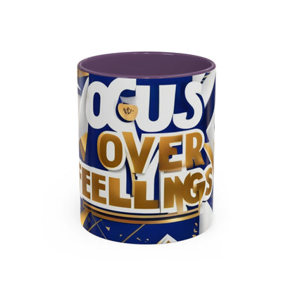 boostlete-am-crew-type-focus-over-feelings-banner-geometric-0169 — Accent Mug 11oz/15oz