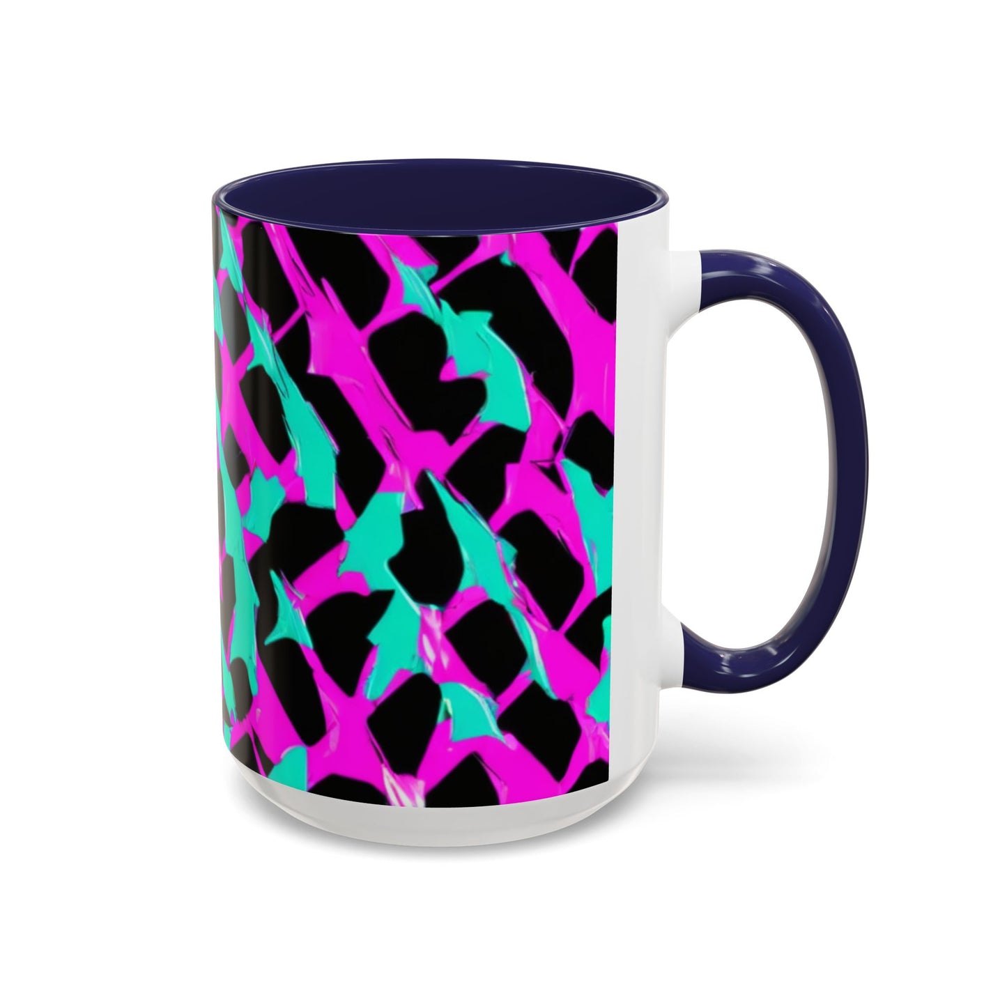 boostlete-rise-grind-pattern-sprint-badge-0011 — Accent Mug 11oz/15oz