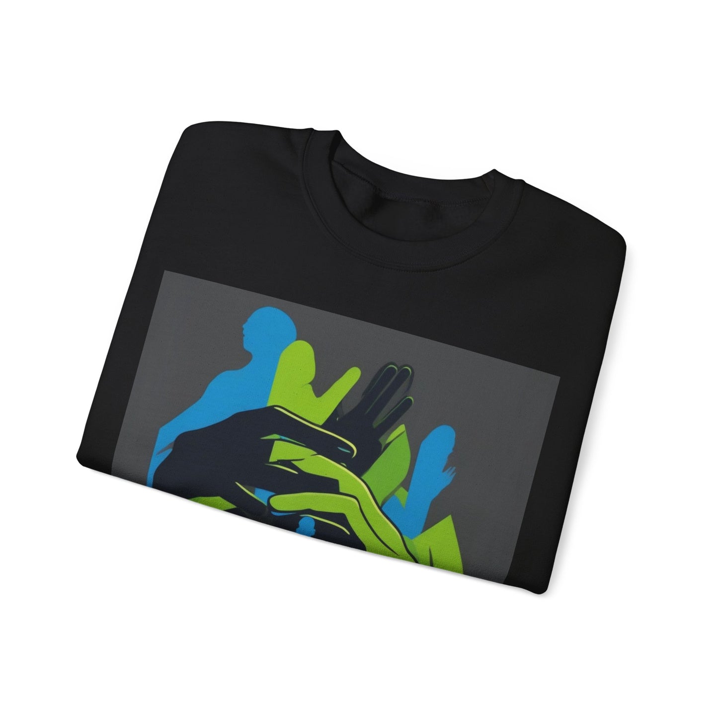 boostlete-mile-by-mile-scene-athlete-offset-modern-0824 — Unisex Heavy Blend Crewneck (G18000)
