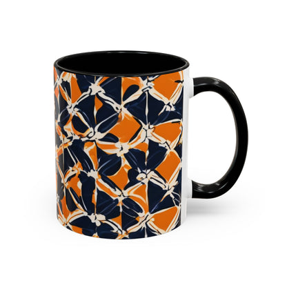 boostlete-headspace-pattern-plate-number-badge-0387 — Accent Mug 11/15oz