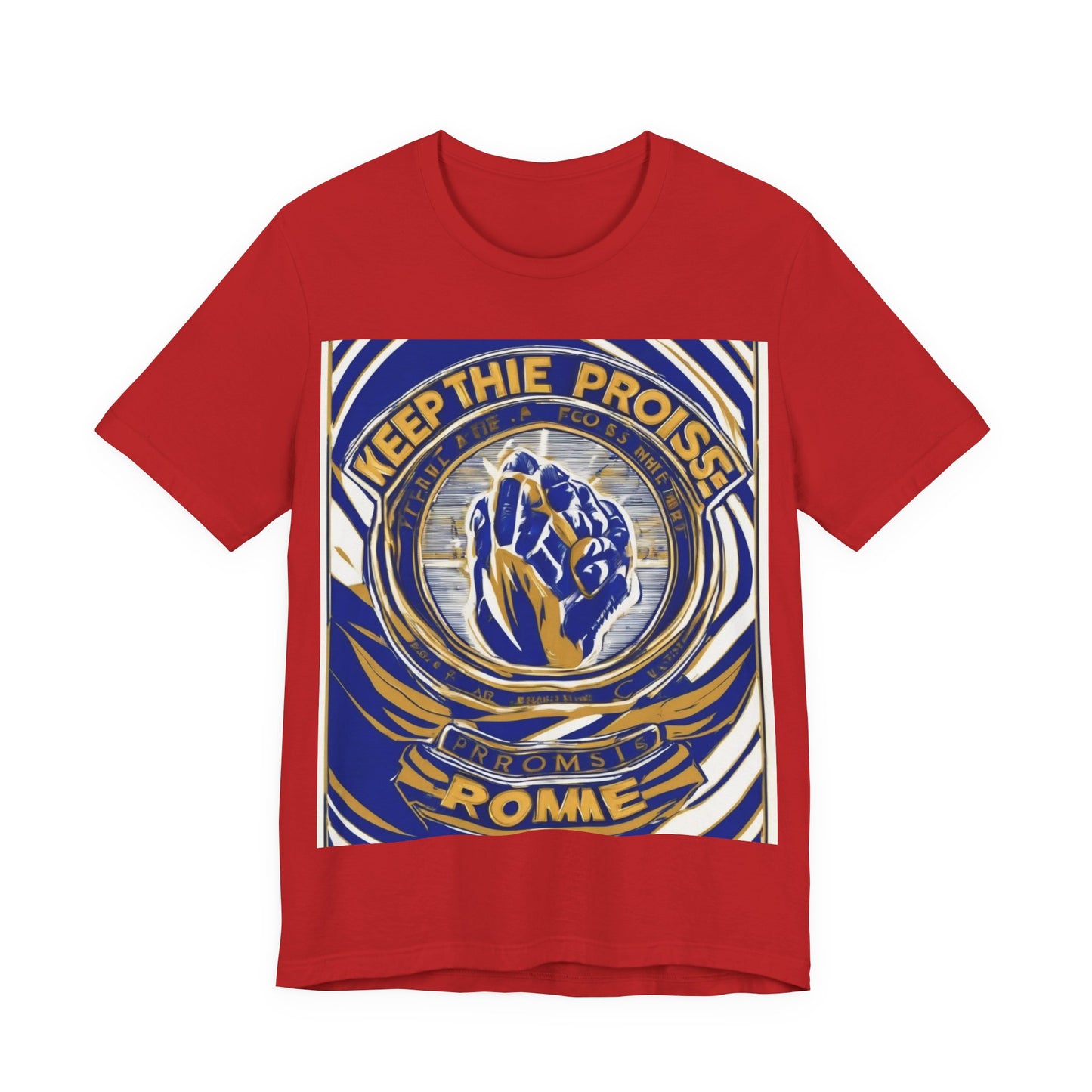 boostlete-pr-season-type-keep-the-promise-arc-athletic-0045 — Unisex Jersey Short Sleeve (B+C 3001)