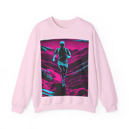 boostlete-am-crew-scene-trail-high-modern-0980 — Unisex Heavy Blend Crewneck (G18000)