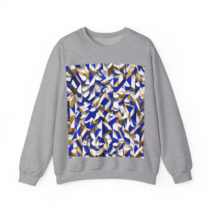 boostlete-boost-mode-type-charge-ahead-vertical-isometric-0221 — Unisex Heavy Blend Crewneck Sweatshirt (Gildan)