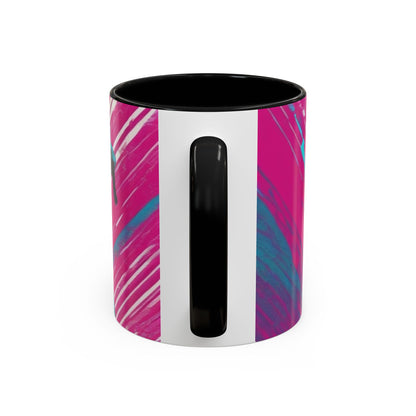 boostlete-field-day-scene-cyclist-glitch-engraved-0256 — Accent Mug 11oz/15oz