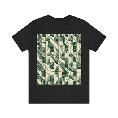 boostlete-mile-by-mile-pattern-stair-steps-athletic-0143 — Unisex Jersey Short Sleeve (B+C 3001)