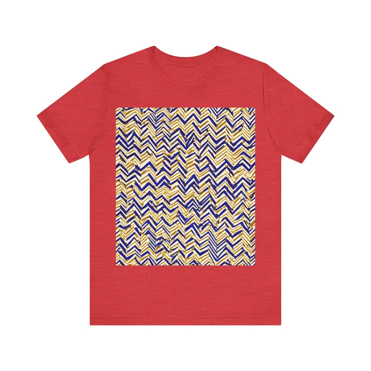 boostlete-boost-mode-pattern-ekg-line-art-0091 — Unisex Jersey Short Sleeve (B+C 3001)