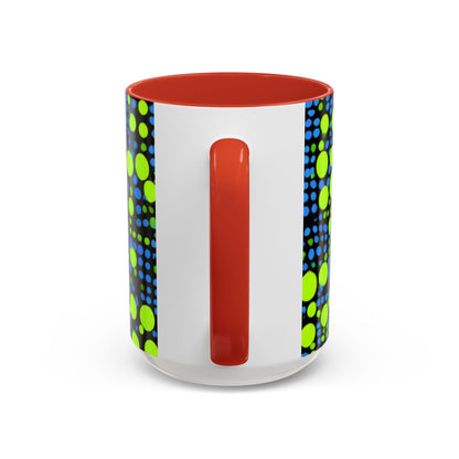 boostlete-mile-by-mile-pattern-dotted-geometric-0071 — Accent Mug 11oz/15oz