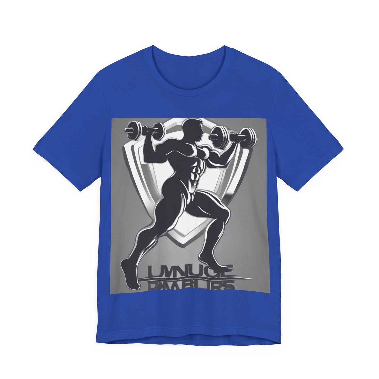 boostlete-mile-by-mile-scene-lunge-3d-athletic-0020 — Unisex Jersey Short Sleeve (B+C 3001)