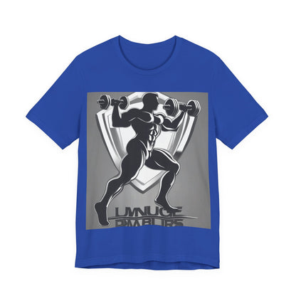 boostlete-mile-by-mile-scene-lunge-3d-athletic-0020 — Unisex Jersey Short Sleeve (B+C 3001)