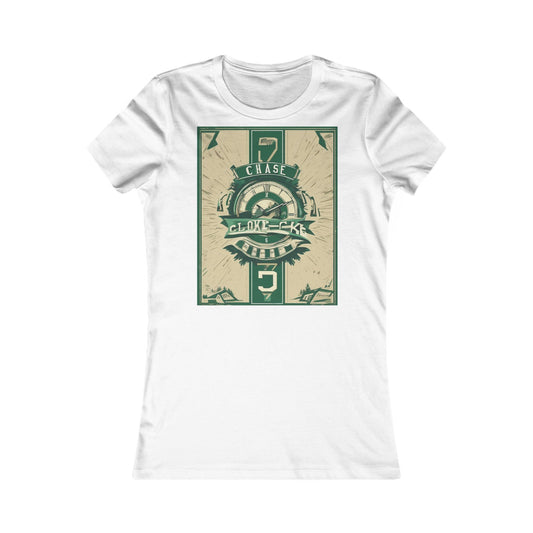 boostlete-mile-by-mile-type-chase-the-clock-banner-athletic-0013 — Women's Favorite Tee (B+C 6004)