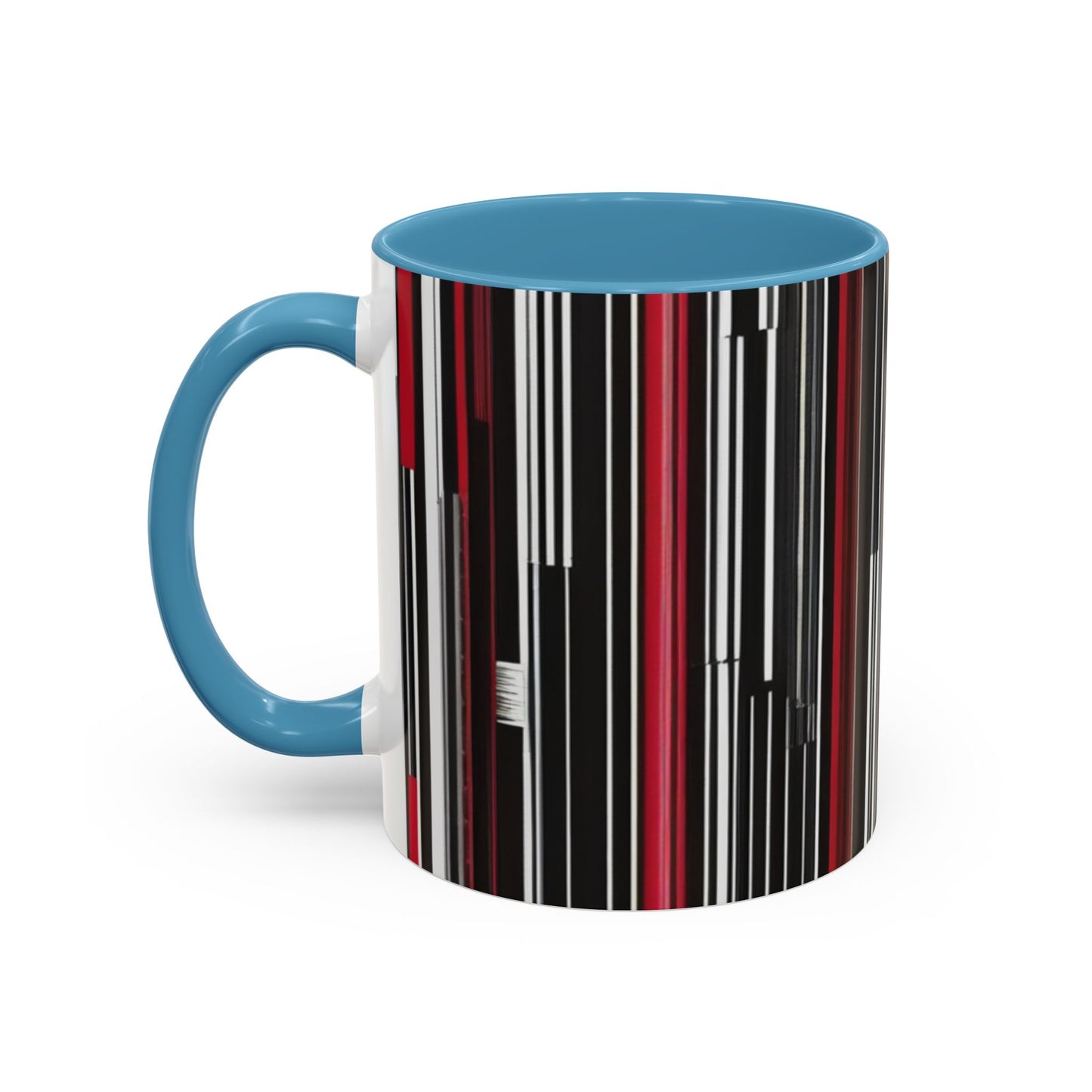 boostlete-am-crew-pattern-barcode-athletic-0911 — Accent Mug 11/15oz