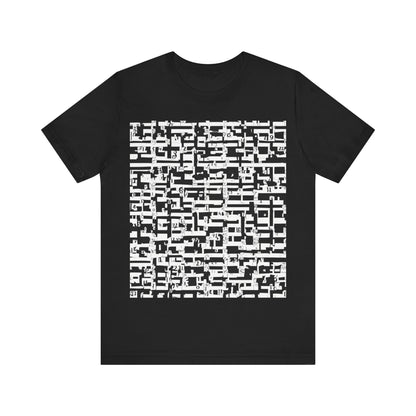 boostlete-iron-intent-pattern-plate-number-badge-0171 — Unisex Jersey Short Sleeve (B+C 3001)