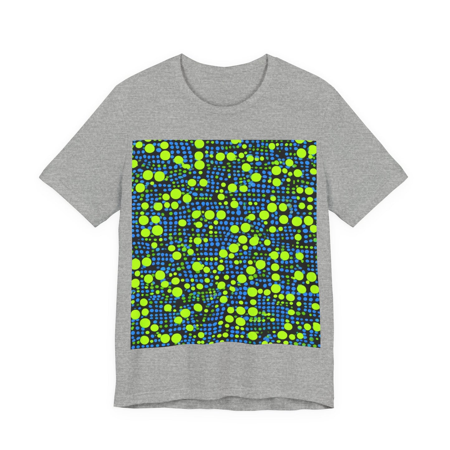 boostlete-mile-by-mile-pattern-dotted-geometric-0071 — Unisex Jersey Short Sleeve (B+C 3001)