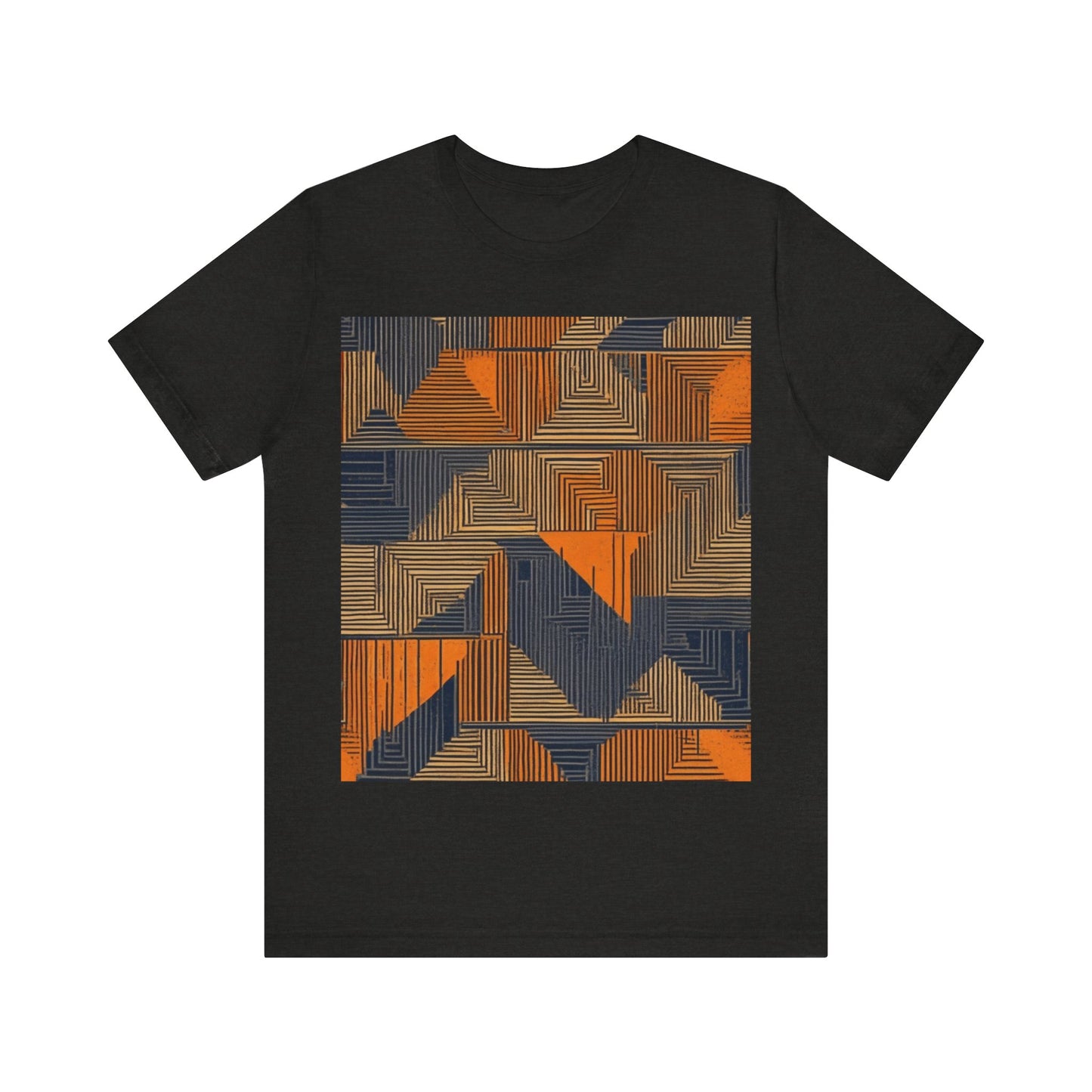 boostlete-field-day-pattern-stair-steps-geometric-0055 — Unisex Jersey Short Sleeve (B+C 3001)