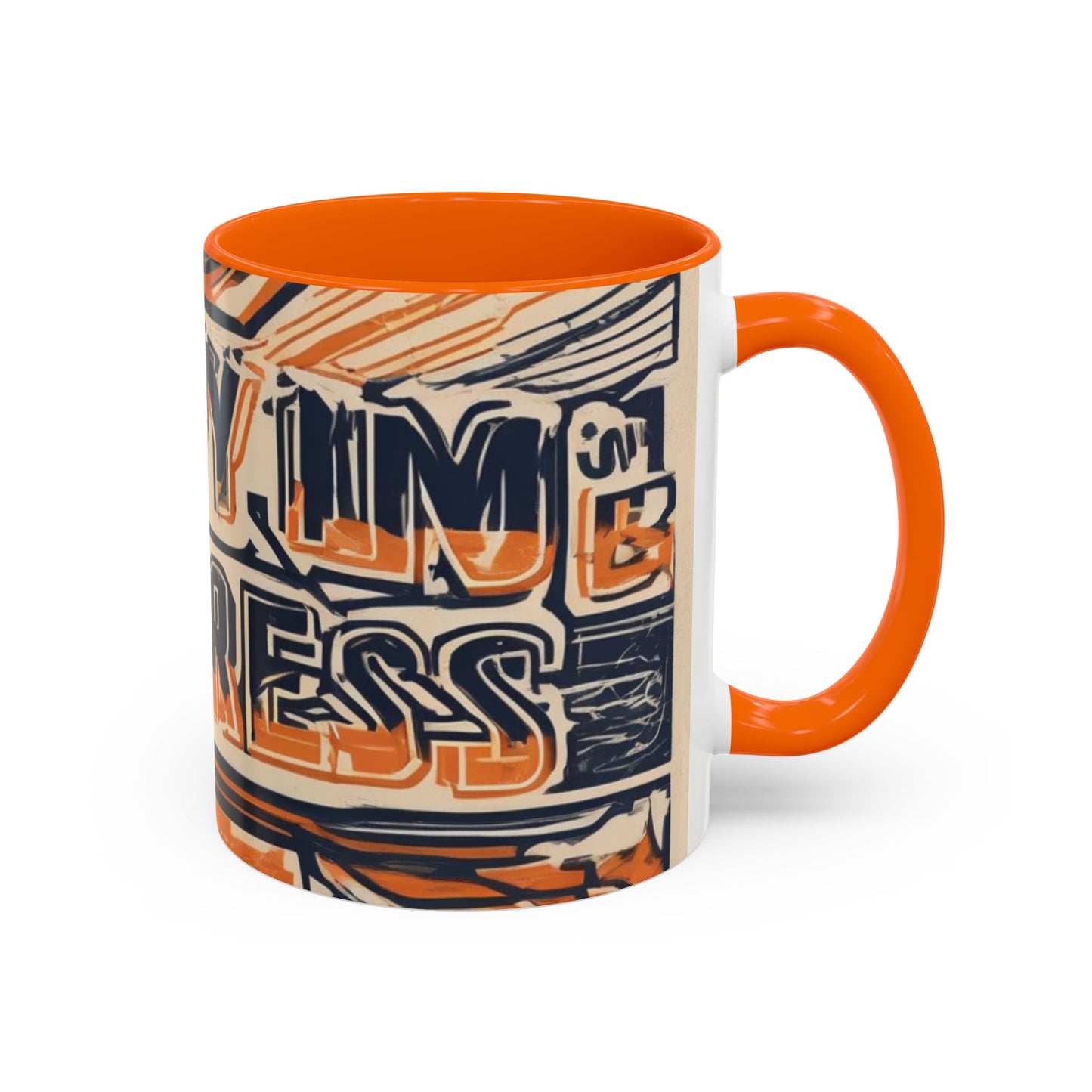 boostlete-boost-mode-type-recovery-progress-outline-over-solid-badge-0161 — Accent Mug 11oz/15oz