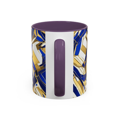 boostlete-boost-mode-pattern-hex-athletic-0611 — Accent Mug 11/15oz