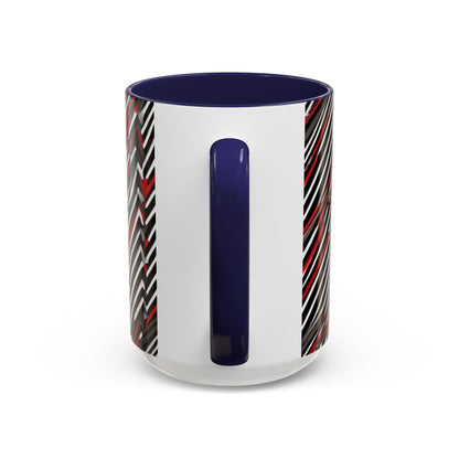 boostlete-field-day-pattern-diagonal-paper-0287 — Accent Mug 11oz/15oz
