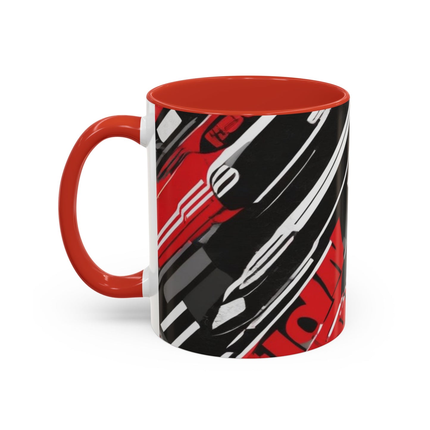 boostlete-recovery-progress-type-show-up-diagonal-paper-0109 — Accent Mug 11oz/15oz