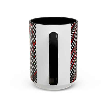 boostlete-field-day-pattern-diagonal-paper-0287 — Accent Mug 11oz/15oz