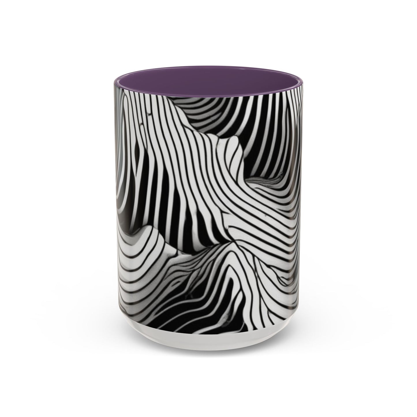 boostlete-field-day-pattern-topographic-isometric-0211 — Accent Mug 11oz/15oz