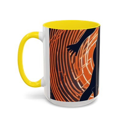 boostlete-iron-intent-scene-hurdler-neon-modern-0264 — Accent Mug 11oz/15oz