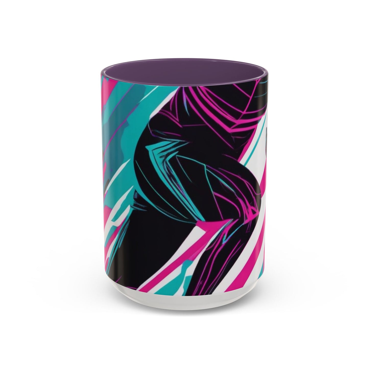 boostlete-mile-by-mile-scene-sprinter-motion-modern-0828 — Accent Mug 11/15oz