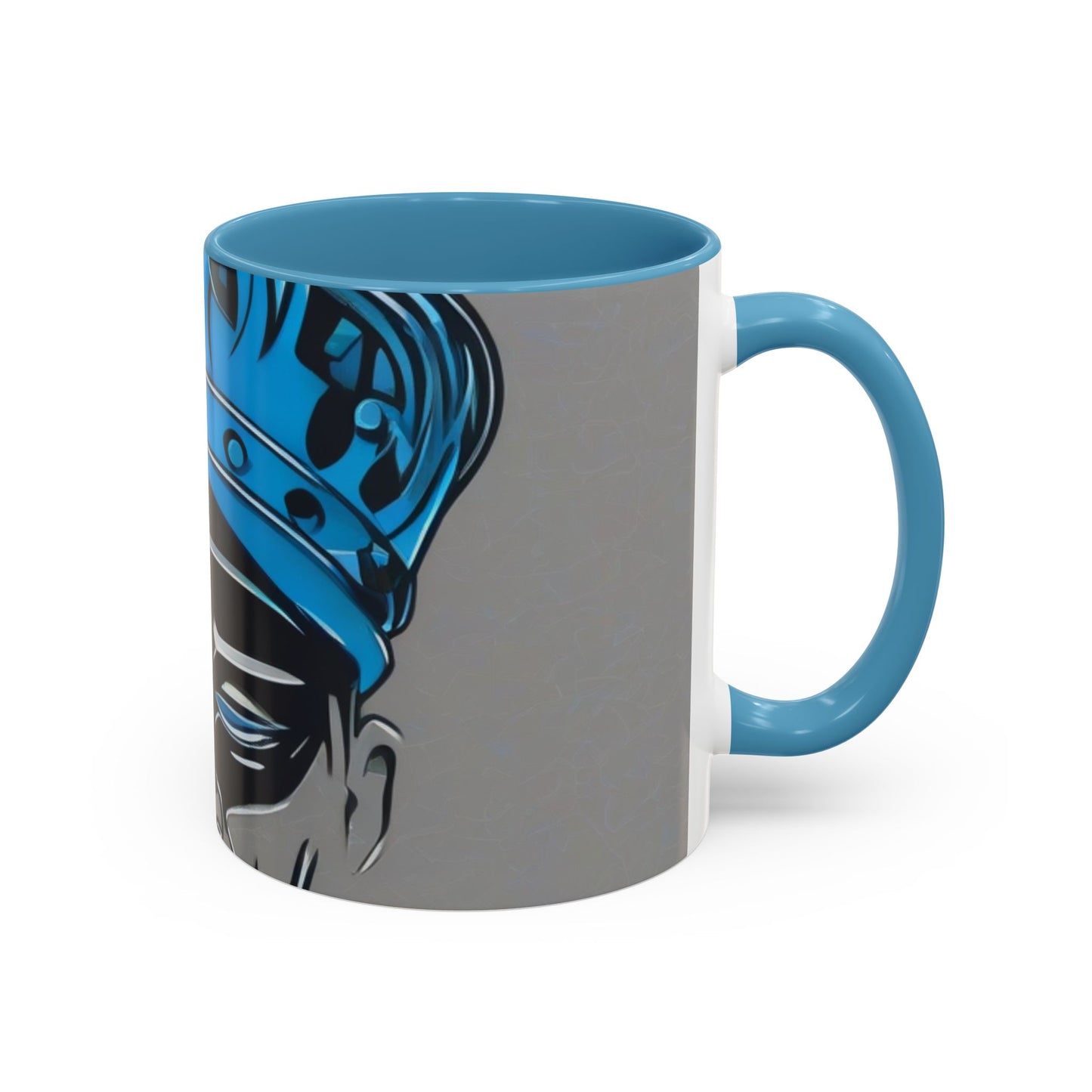 boostlete-am-crew-icon-crown-grainy-monoline-0022 — Accent Mug 11oz/15oz
