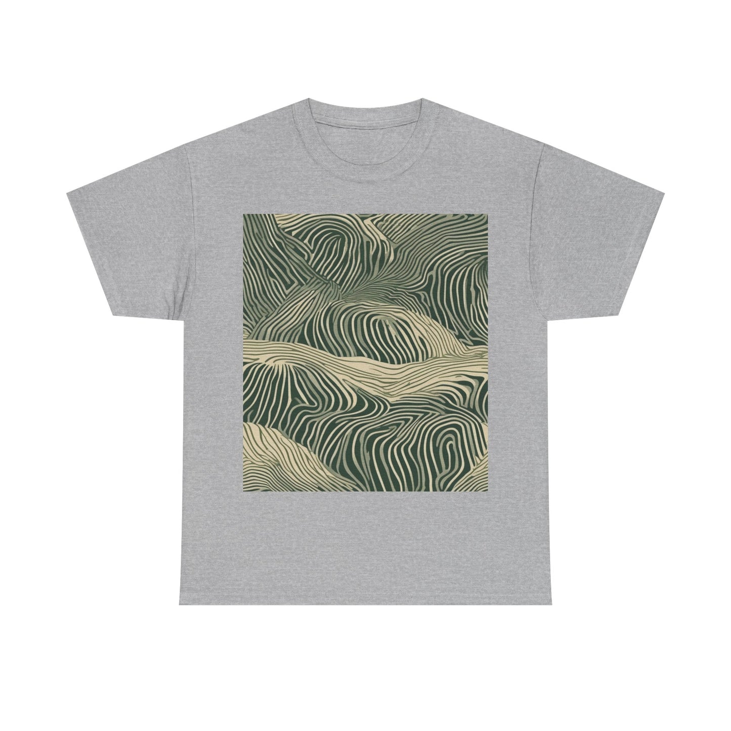 boostlete-rise-grind-pattern-topographic-modern-0403 — Unisex Heavy Cotton Tee (Gildan 5000)